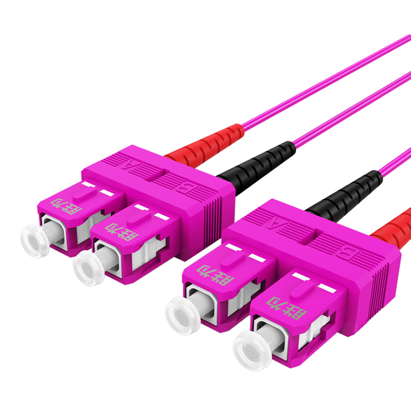 FCCO-2030 工程电信级万兆光纤跳线 SC-SC网线多模双芯OM4 网络收发器尾纤光纤连接线 3米 