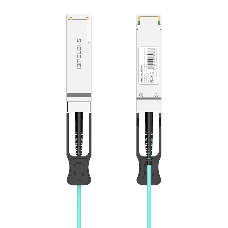 10GbE 100G BAOC0407 Shengwei High Speed Cable QSFP28 AOC Fiber Stacking Line Active Direct Connection Cable 7 meters