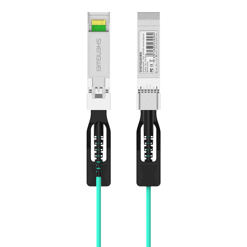 10GbE 25G BAOC0203 Shengwei High Speed Cable SFP28 AOC Fiber Stacking Line Active Direct Connection Optical Cable 3 meters