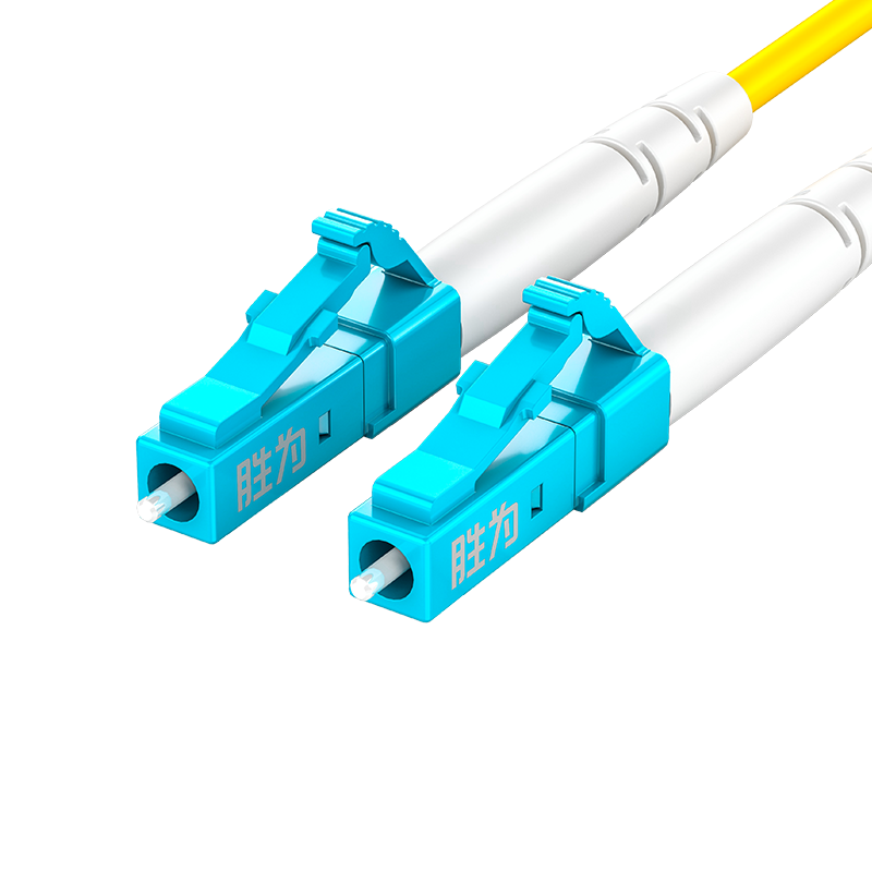 FSC-107A engineering telecommunications grade fiber optic jumper LC-LC (UPC) network cable, single mode, single core, 3 meters