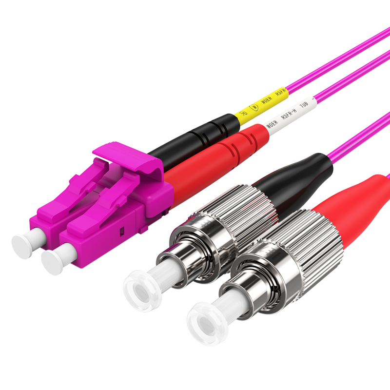 FLFO-2030 engineering telecommunications grade 10 Gigabit fiber optic jumper LC-FC network cable multimode dual core OM4 network transceiver tail fiber optic connection cable 3 meters