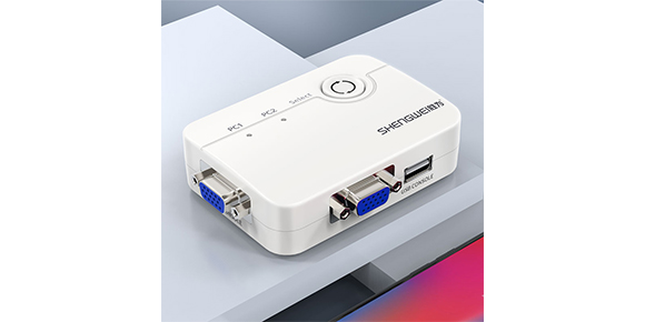 2口USB手动VGA KVM切换器-品质有保障