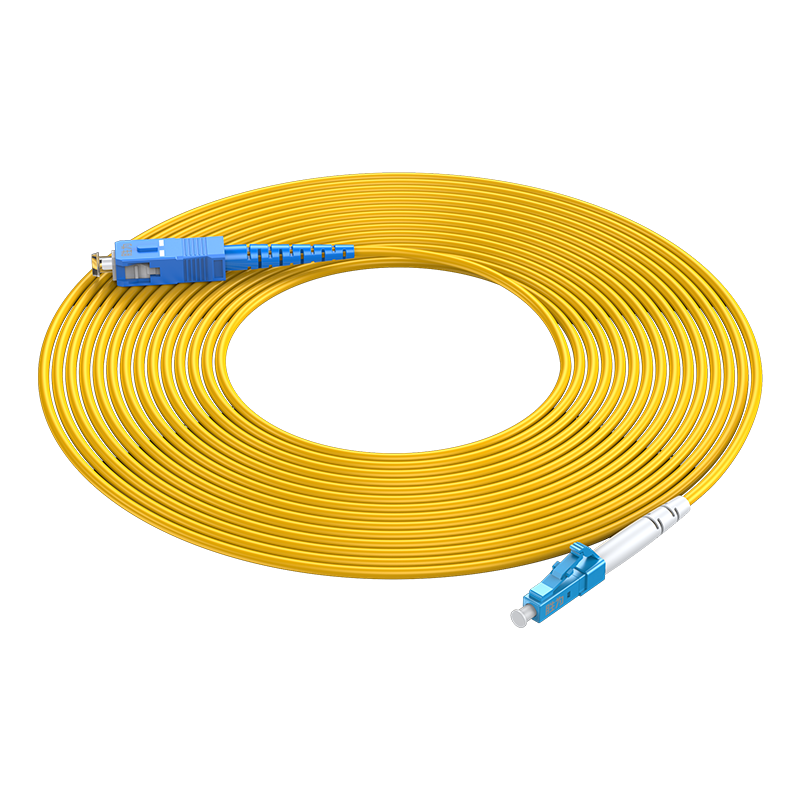FSC-108A 工程电信级光纤跳线 LC-SC(UPC)网线单模单芯3米