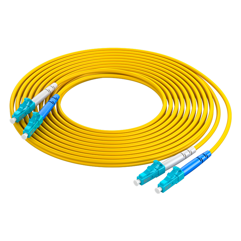 FSC-107 电信级光纤跳线 LC-LC（UPC）单模双芯入户光纤线 低烟无卤环保外被