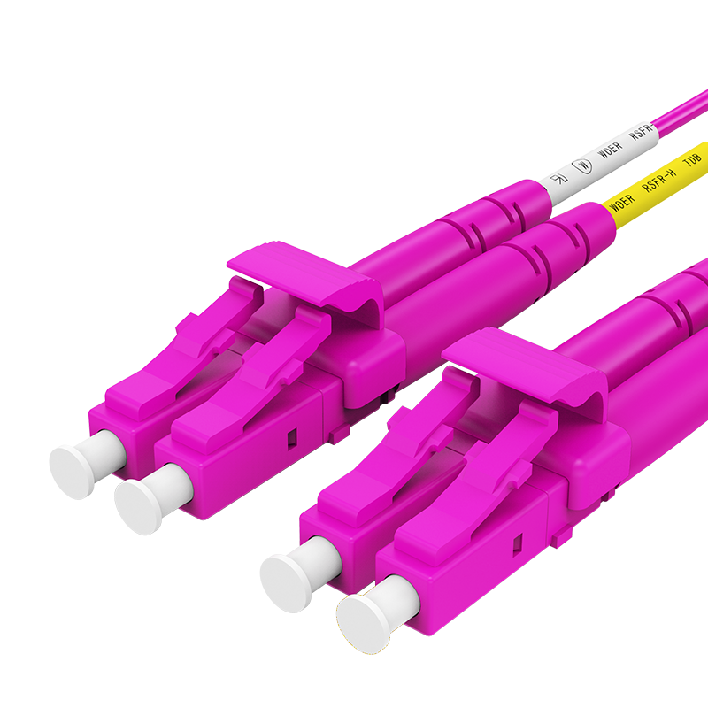 FLLO-2030 工程电信级万兆光纤跳线 LC-LC网线多模双芯OM4 网络收发器尾纤光纤连接线 3米 
