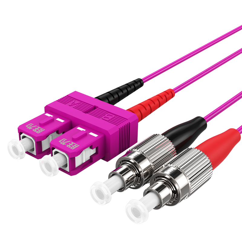 FSFO-2030 工程电信级万兆光纤跳线 SC-FC网线多模双芯OM4 网络收发器尾纤光纤连接线 3米 