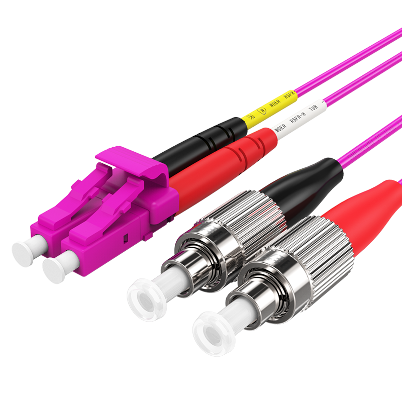 FLFO-2030 工程电信级万兆光纤跳线 LC-FC网线多模双芯OM4 网络收发器尾纤光纤连接线 3米 