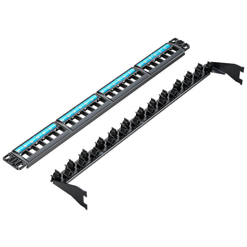 CNDF024G Super Class 5, Class 6, Non Shielded Network Telephone Distribution Frame Module, No Socket, Empty Distribution Frame, 24 Port Modular Distribution Frame