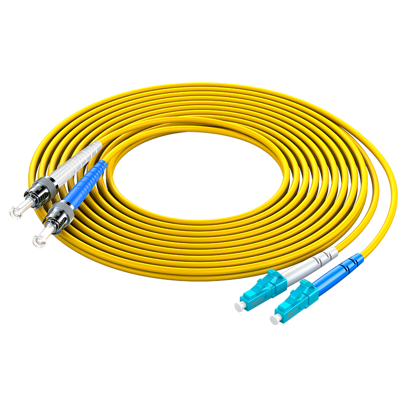 FSC-109 optical fiber jumper project telecom grade LC-ST single-mode dual core 9/125 Low smoke zero halogen environmental protection cover